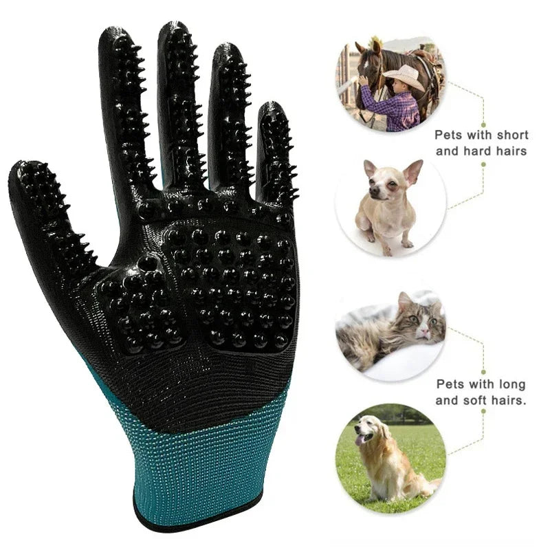 Pair of Pet Bath Gloves