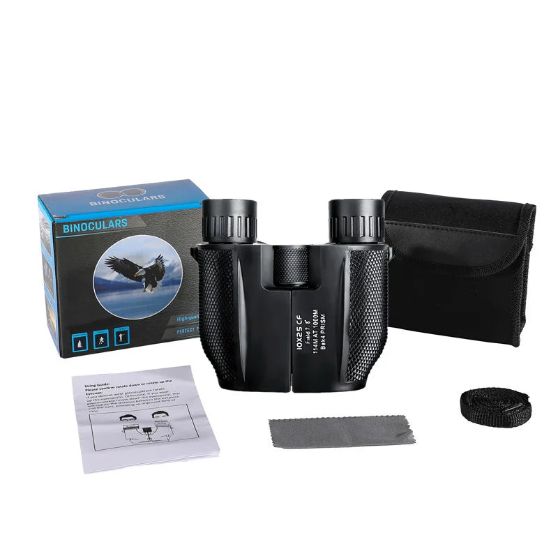 HD Binoculars – Outdoor Birding & Moon Viewing (10x25)