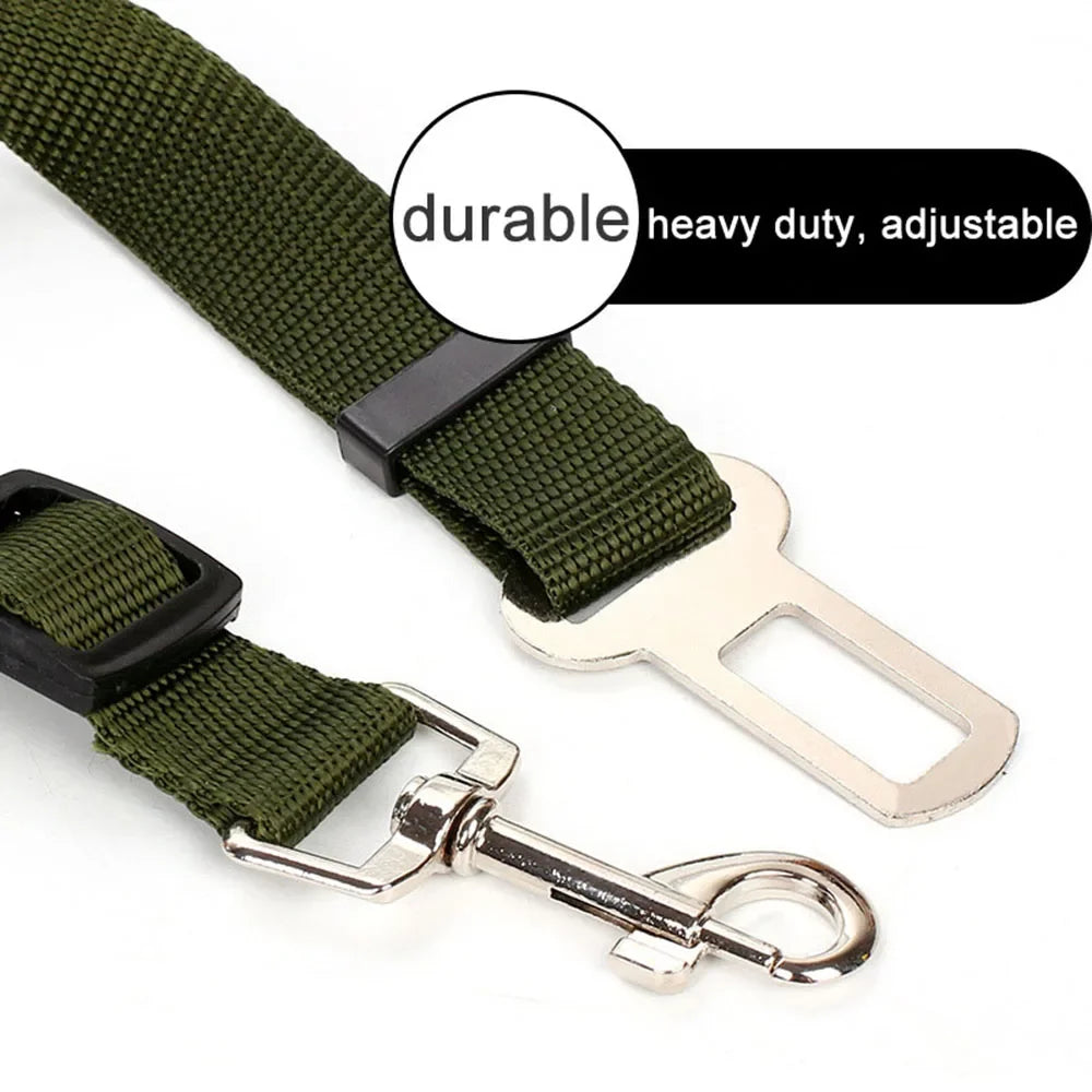 Adjustable Vehicle Harness for Dogs (available in different colors)