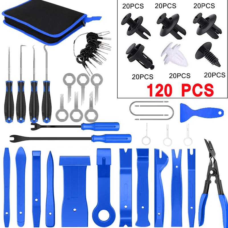Car Interior Trim Removal Tool Kit (different sets & colours available)