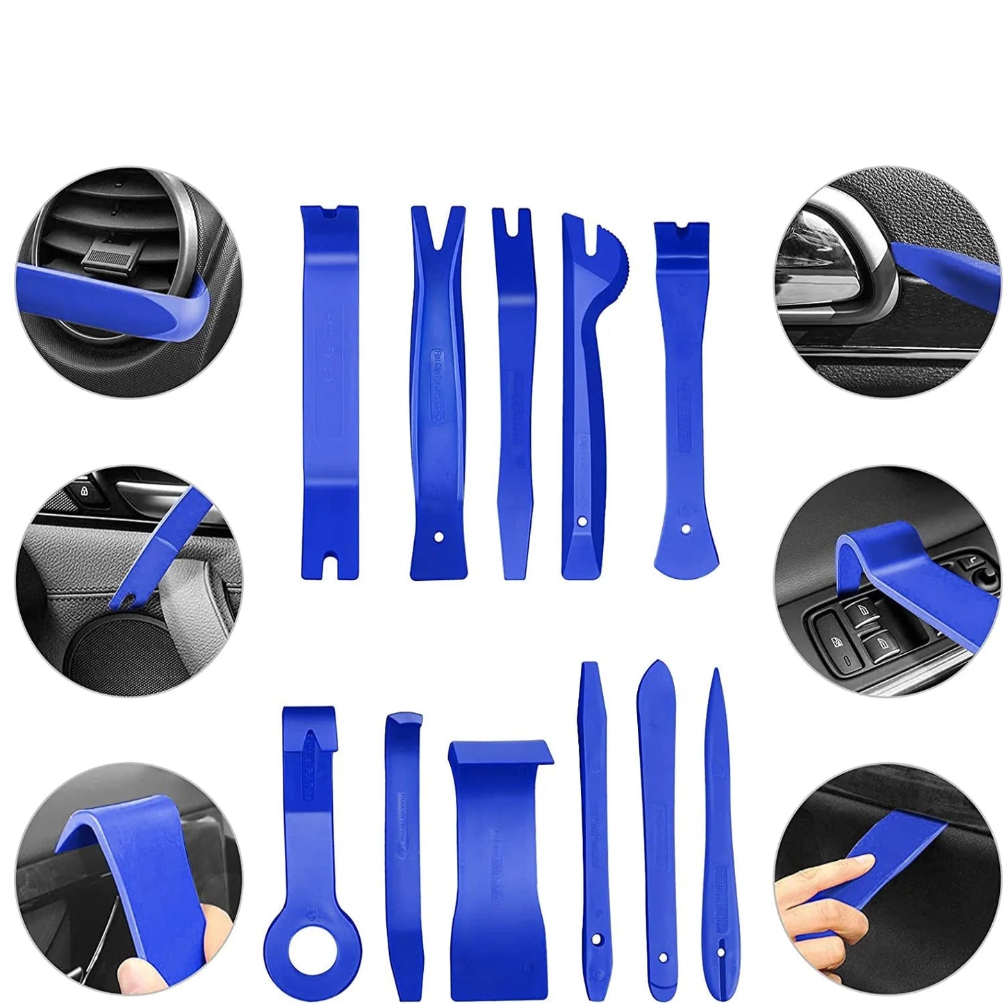 Car Interior Trim Removal Tool Kit (different sets & colours available)