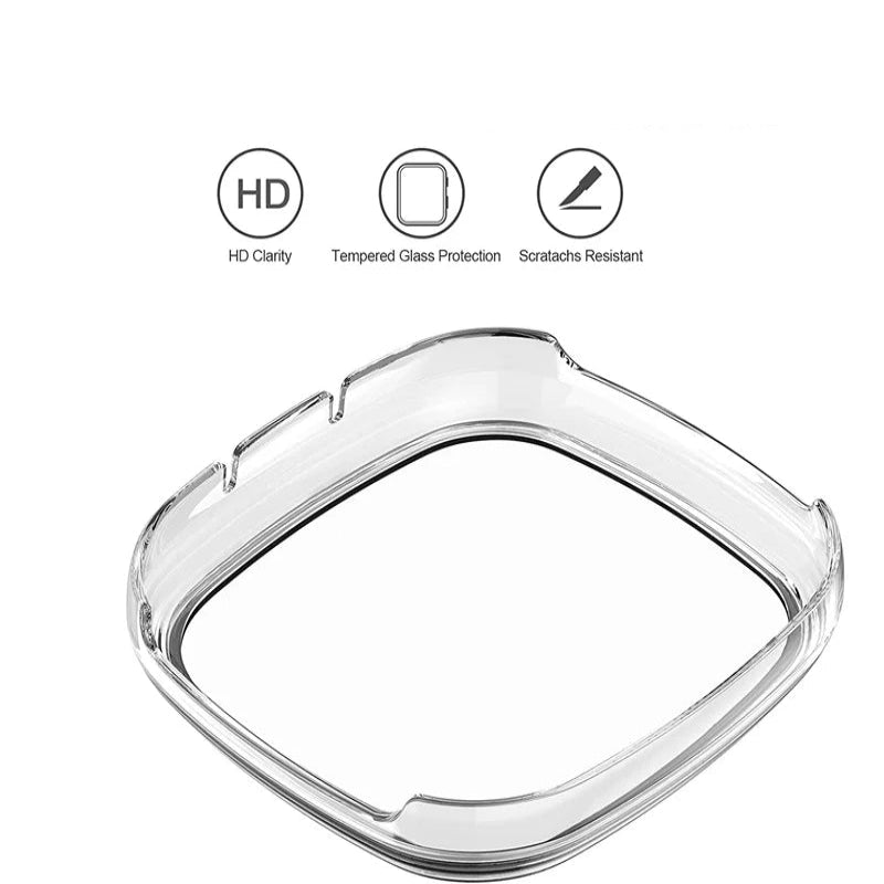 Tempered Glass Case Cover for the Fitbit Versa 3