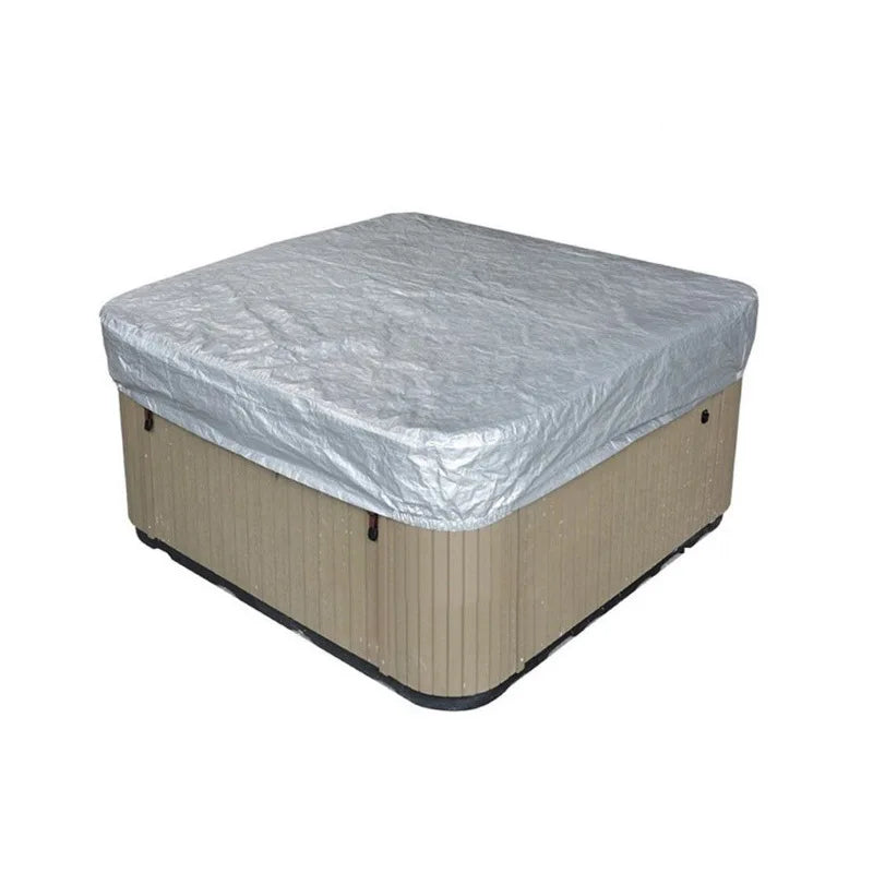 Square Hot Tub Cover – Waterproof, Anti-UV Protector for Outdoor Spa (4 colours available)