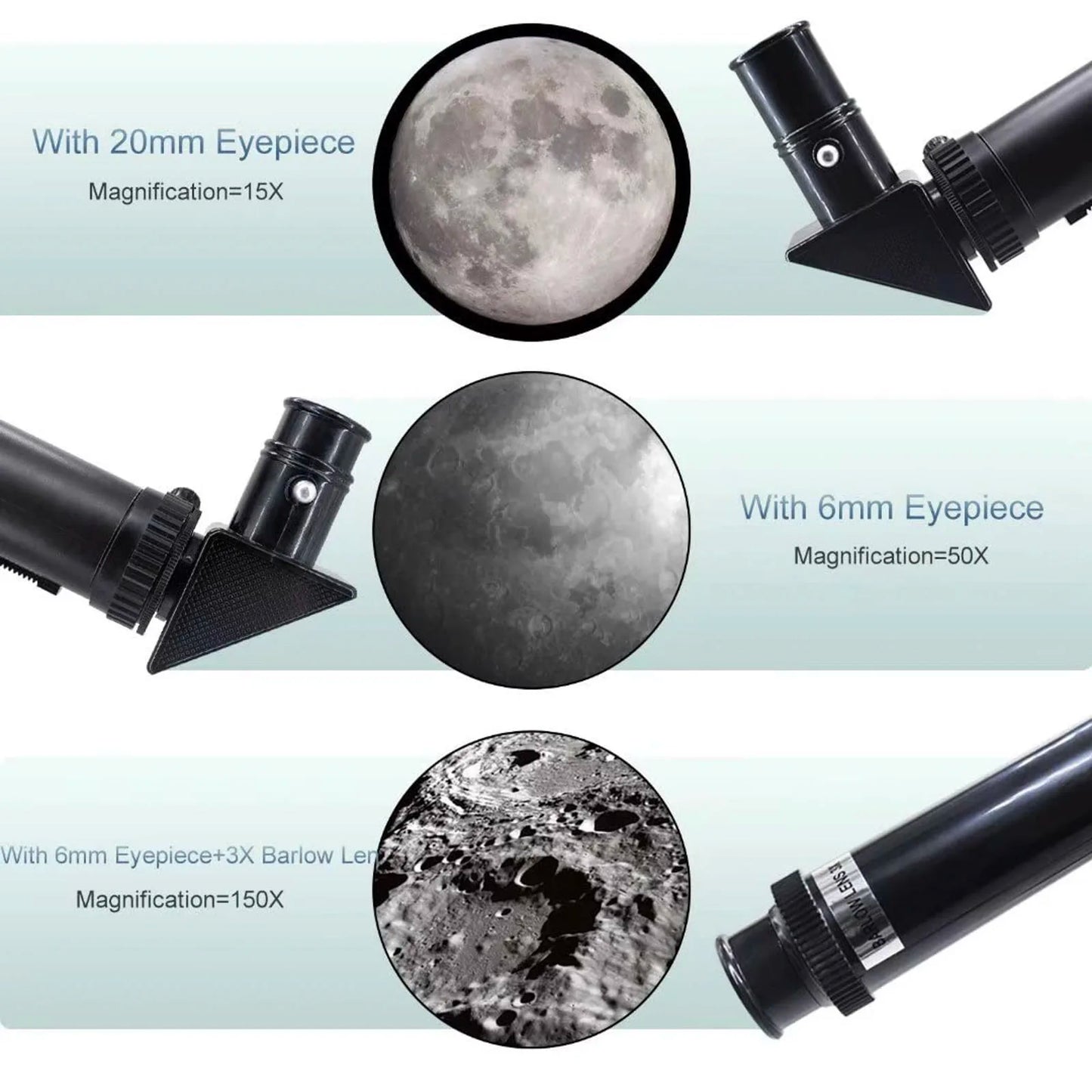 Professional Astronomical Telescope – 150x Zoom with HD Night Vision