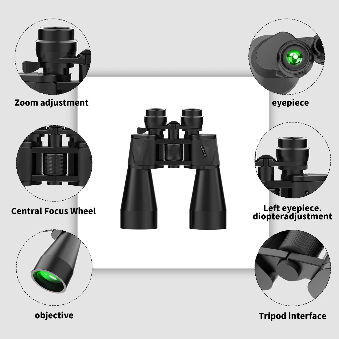 HD Binoculars With High Magnification