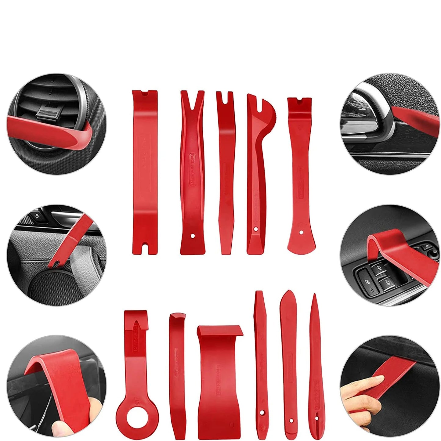 Car Interior Trim Removal Tool Kit (different sets & colours available)