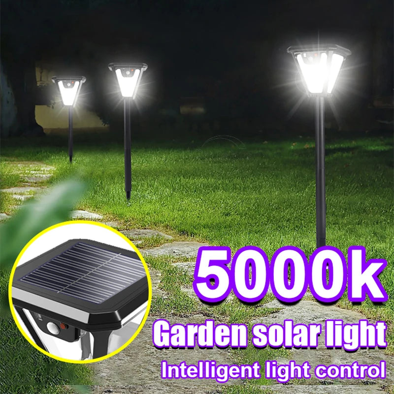 Solar Pathway Lights with Motion Sensor