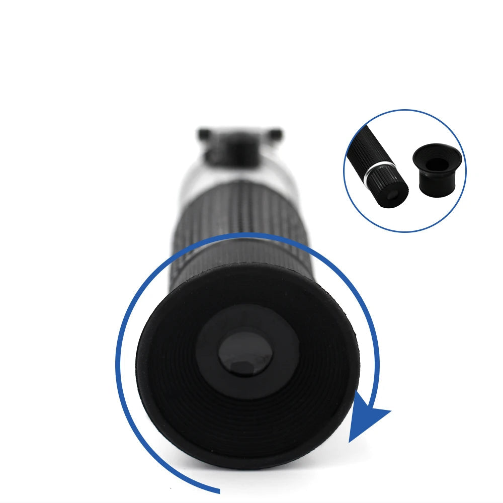 Honey Handheld Refractometer Brix 58–90% Sugar Meter