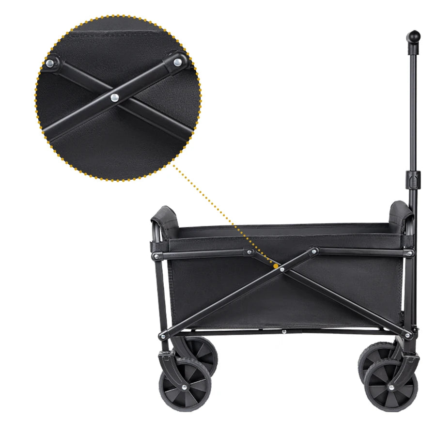 Foldable Portable Camping & Utility Cart – Heavy Duty