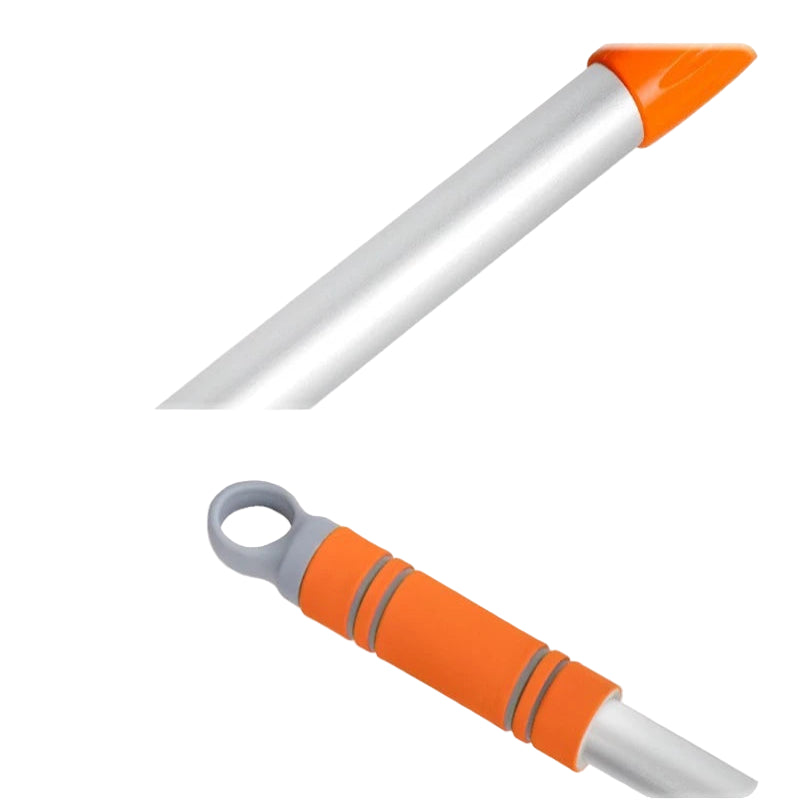 3-Section Telescopic Car Wash Mop with Double Brush Head