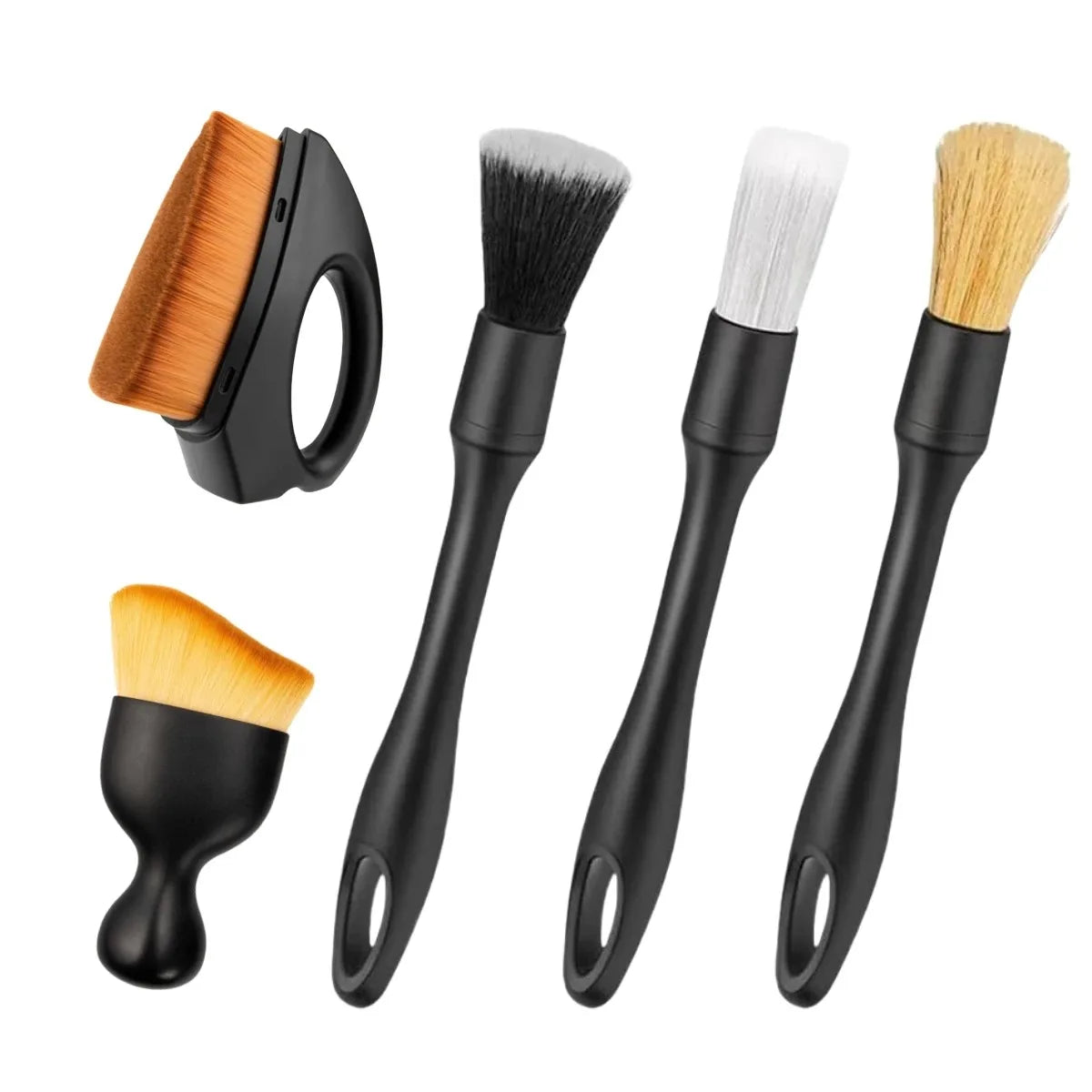 Car Detailing Brush Set (4–5PCS)