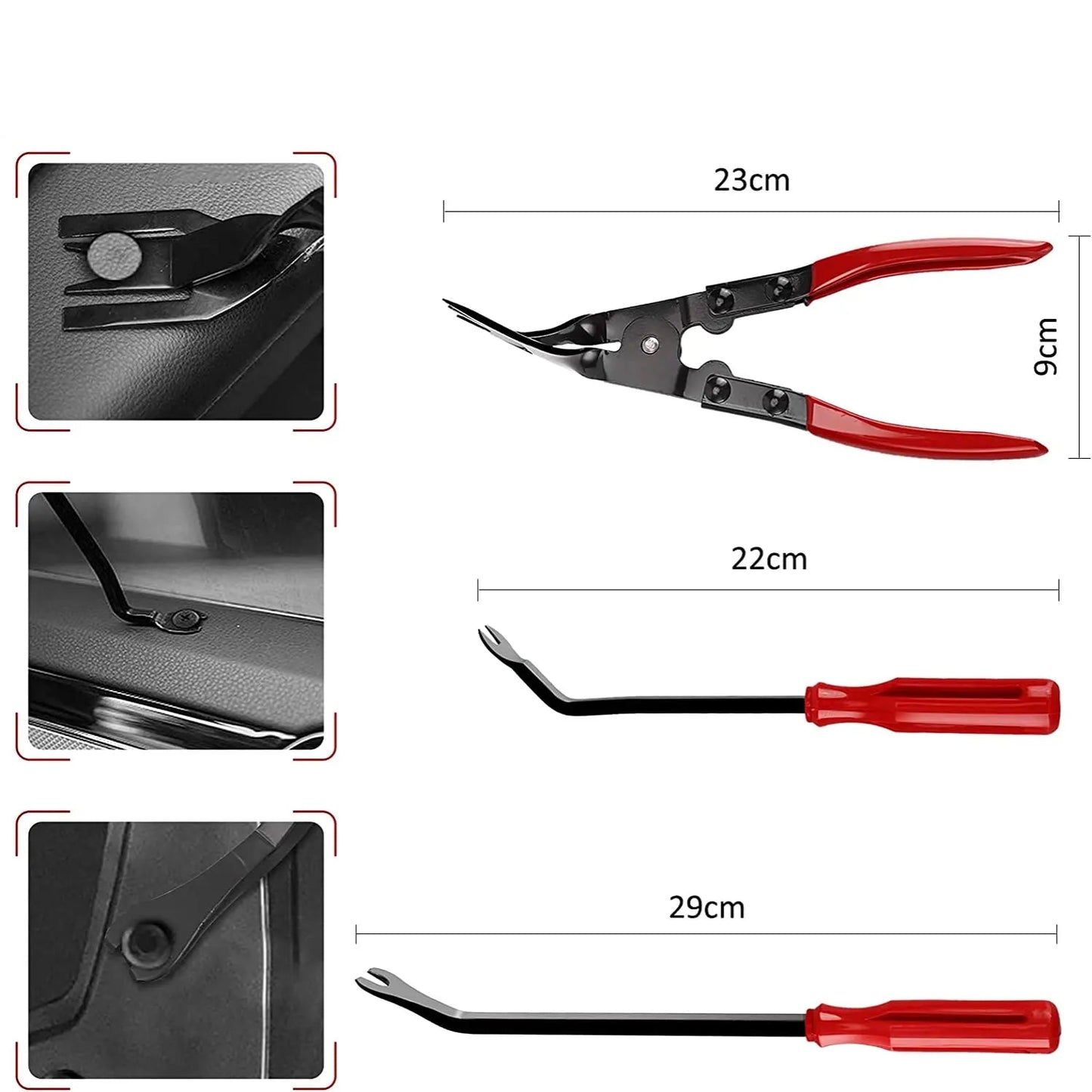 Car Interior Trim Removal Tool Kit (different sets & colours available)