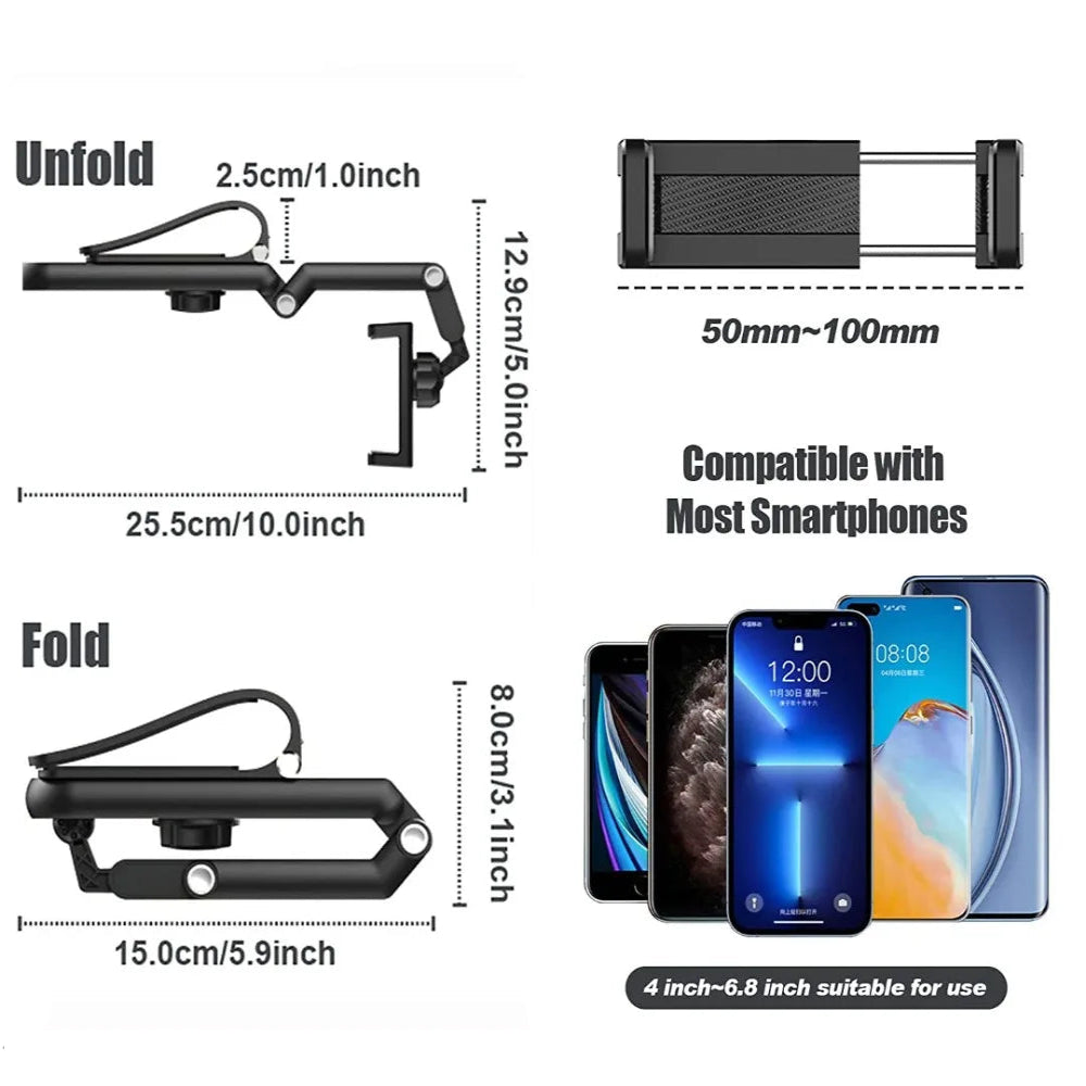 360° Rotating Sun Visor Phone Holder for RV's & Caravans