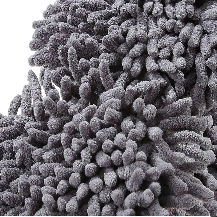 3-Section Telescopic Car Wash Mop with Double Brush Head