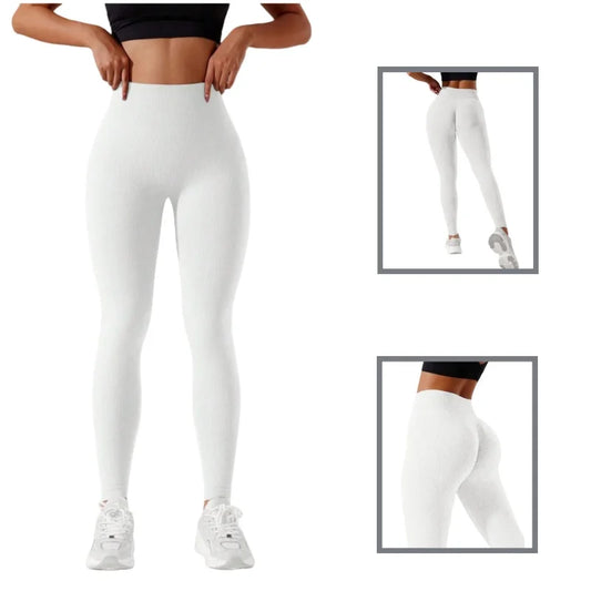 Women’s High-Waisted Seamless Leggings (3 colours and sizes available)