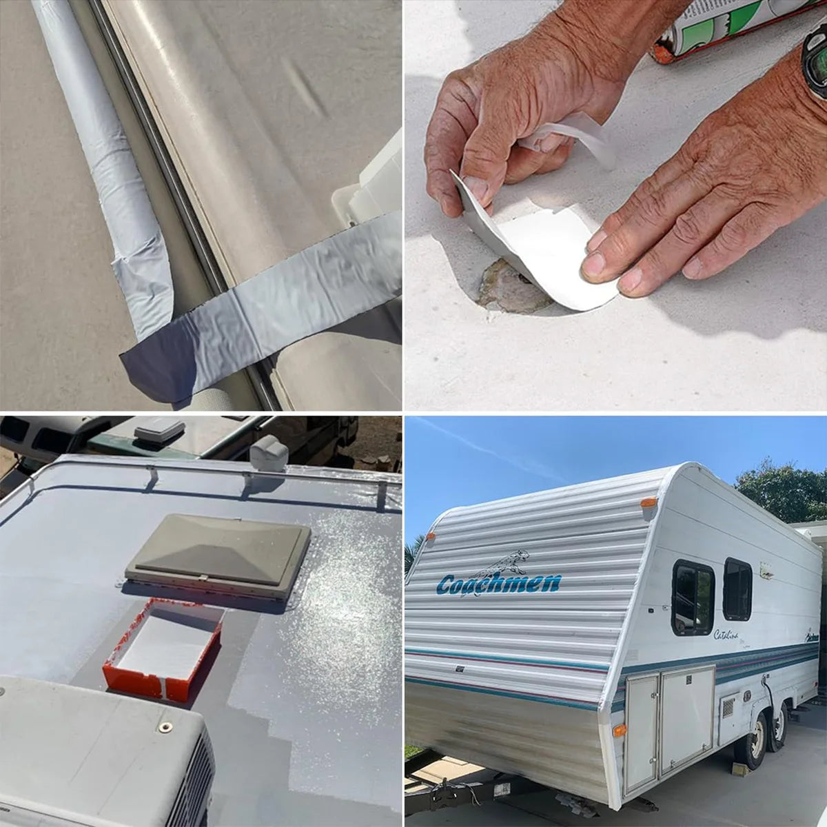 Waterproof RV Roof Repair Butyl Tape