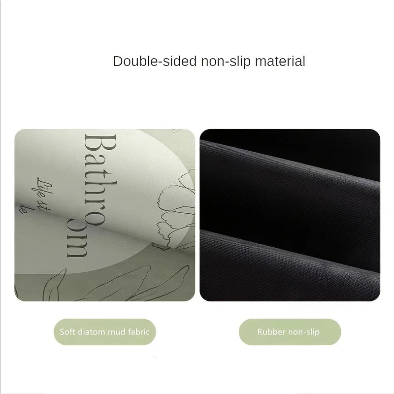 Solid Color Kitchen Mat – Non-Slip & Absorbent (4 colours available)