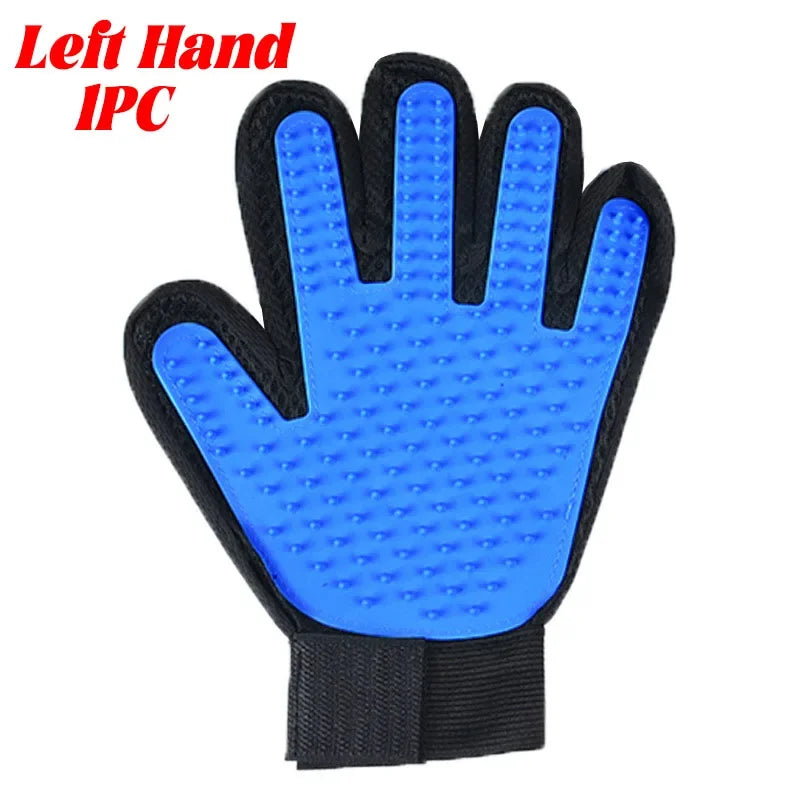 Pet Grooming Gloves (1/2PCS) – Two-Sided Hair Removal