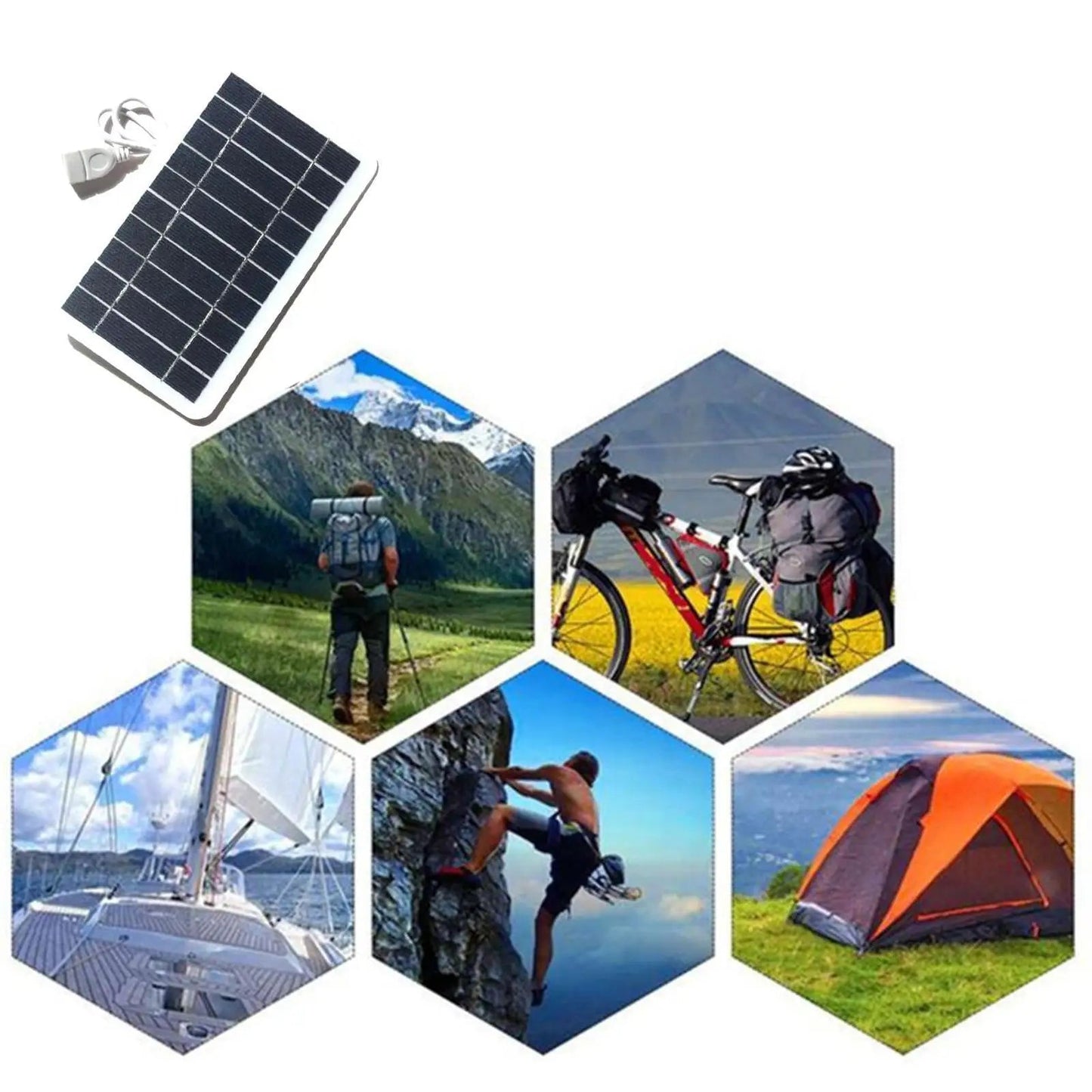 Portable Solar Charger (Waterproof)