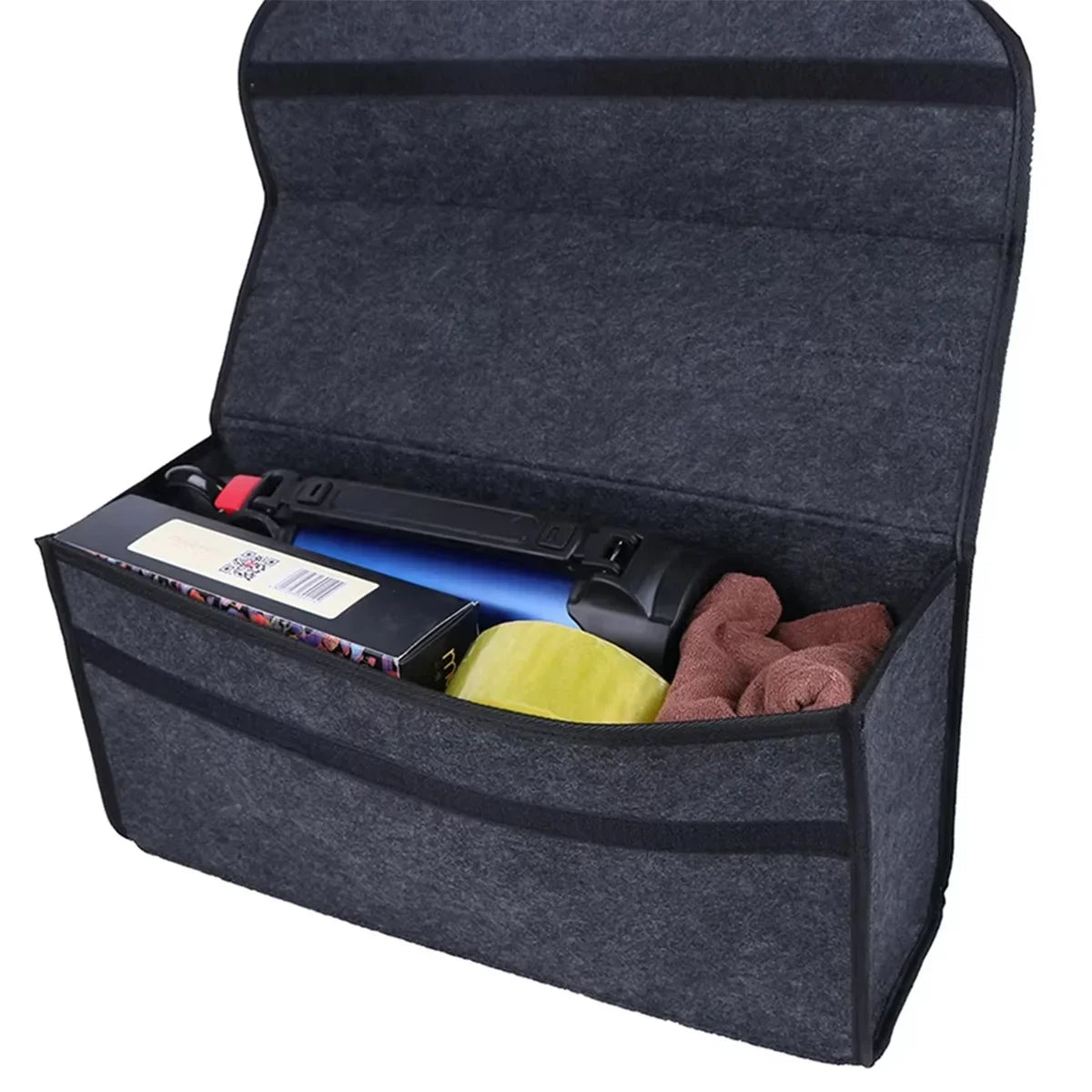 Car Storage Box – Large-Capacity, Portable, Non-Slip Organizer (2 sizes available)