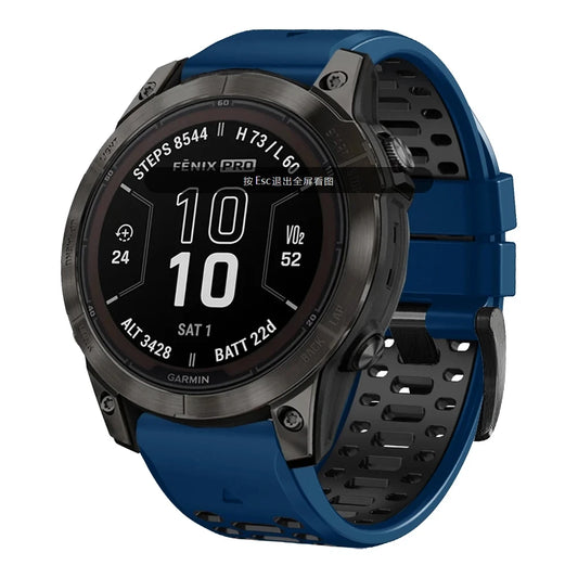 Silicone Watch Band for the Garmin Fenix 8 (47mm (available in 12 colours)