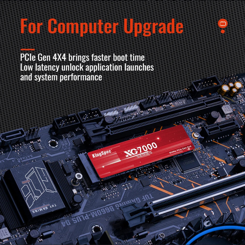 M.2 PCIe NVMe SSD 256GB/512GB/1TB/2TB for Laptop & PS5