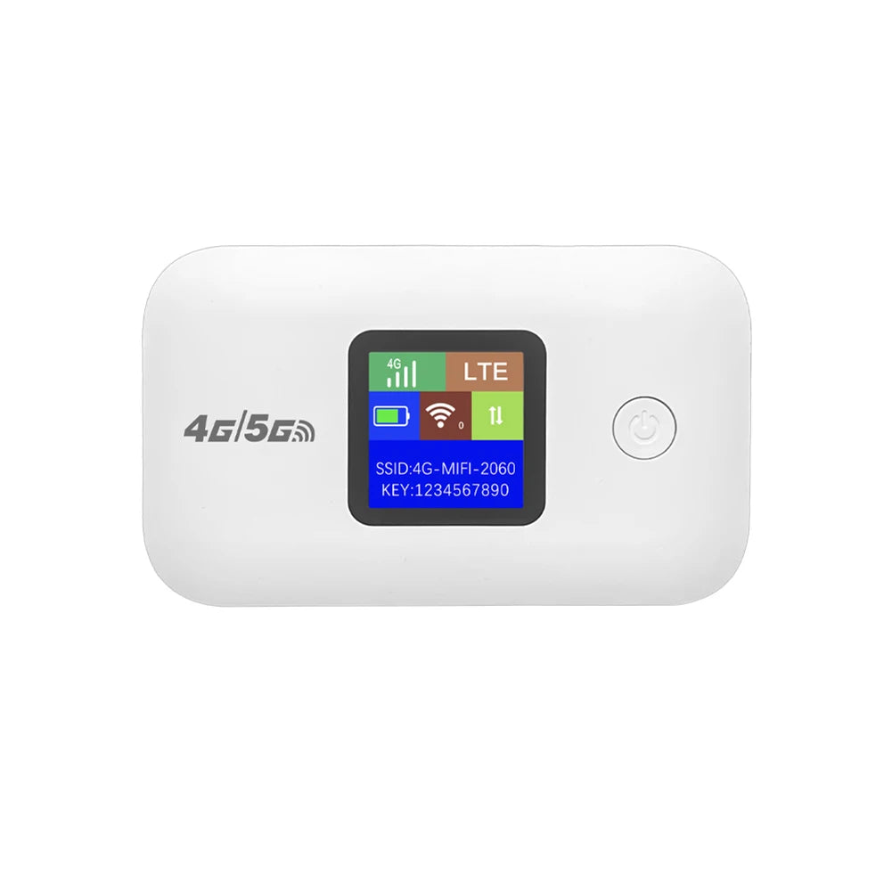 4G LTE Portable WiFi Router with SIM Slot (6 virsions available)