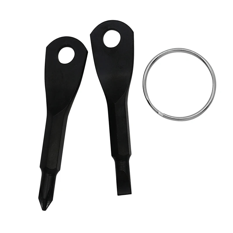 Mini Keychain Screwdriver Tool – Phillips & Slotted (2 colours available)