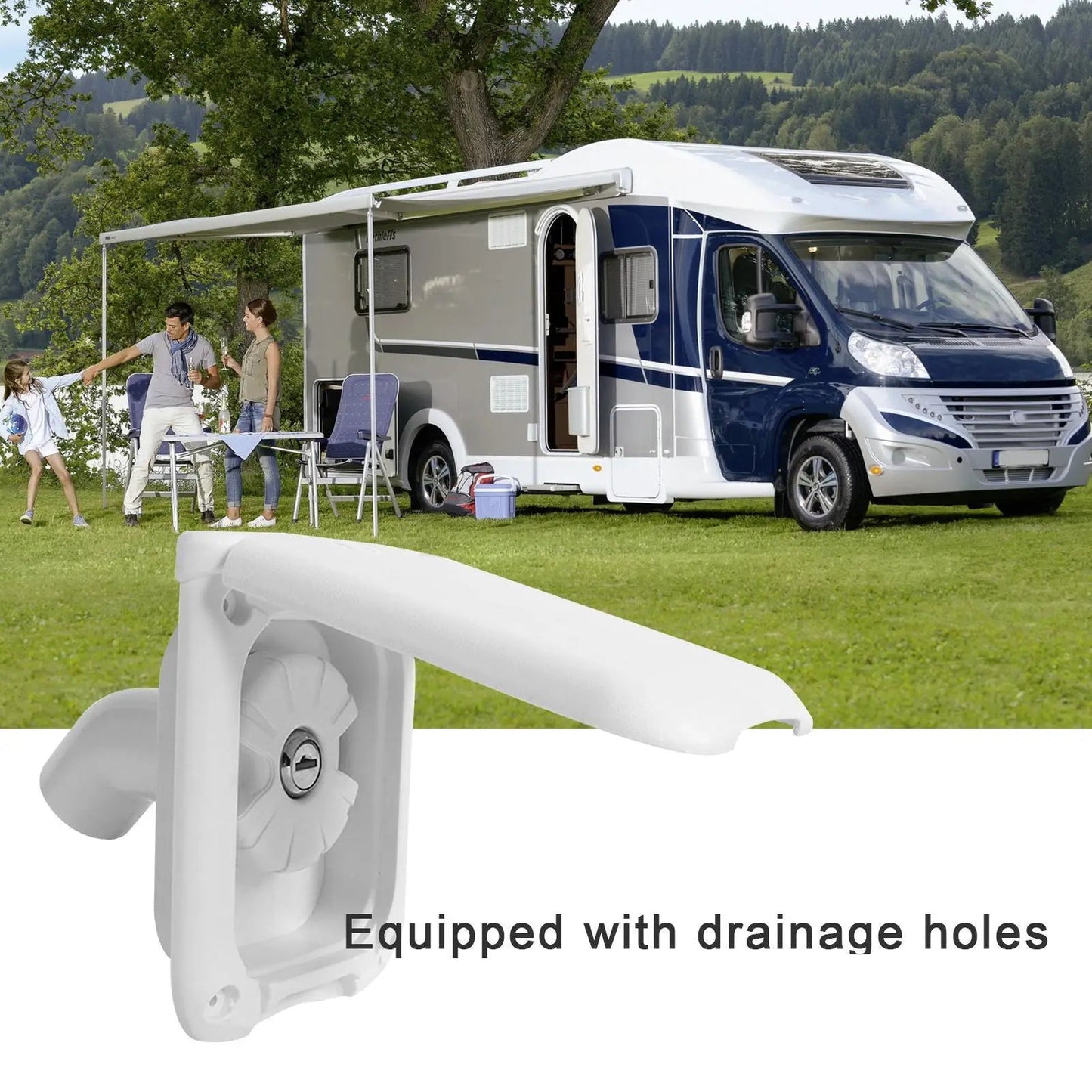 Lockable RV / Caravan Gravity Water Inlet