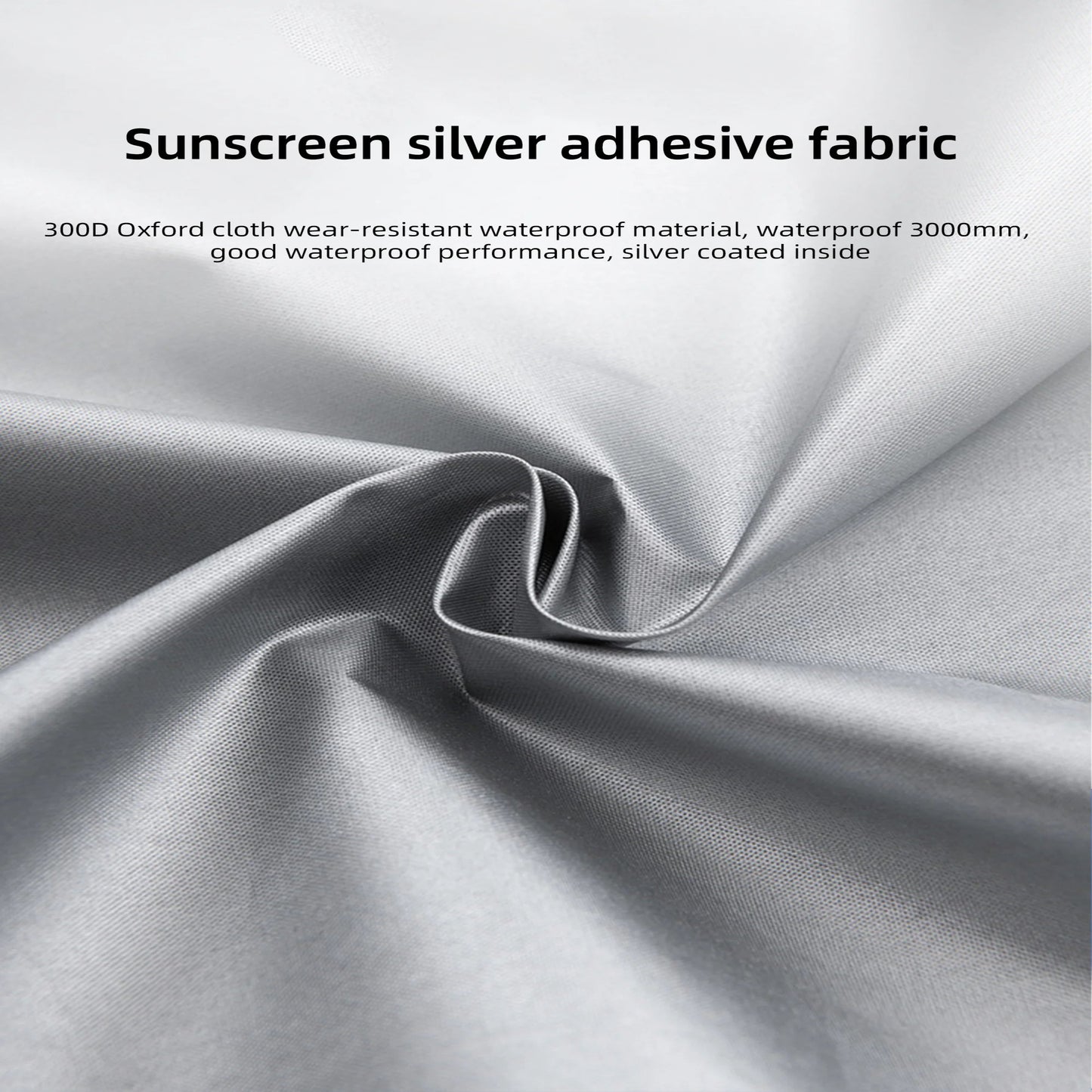 Large Portable Sunshade Tarp with Poles (2 sizes available)