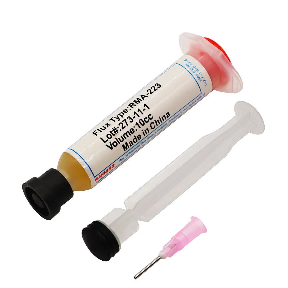 10cc RMA-223 Soldering Flux Paste with Needle (different quantities available)