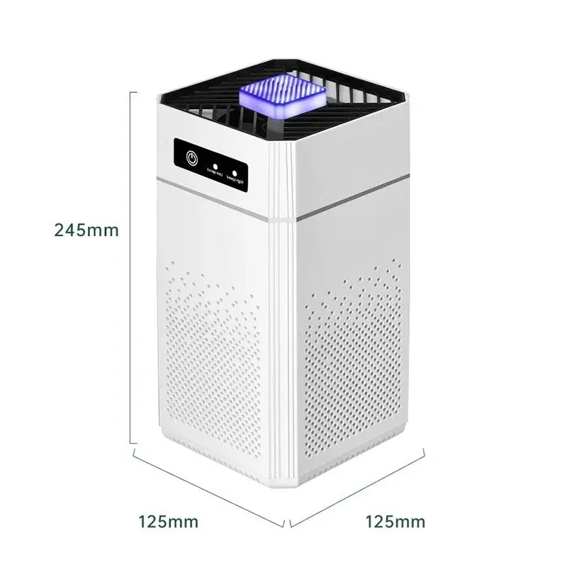 Desktop Negative Ion Air Purifier – Portable HEPA Air Cleaner & Odor Remover