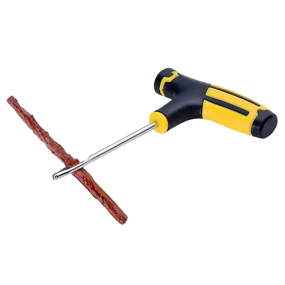 Car Tyre Repair Kit with Durable Strips & Super Glue