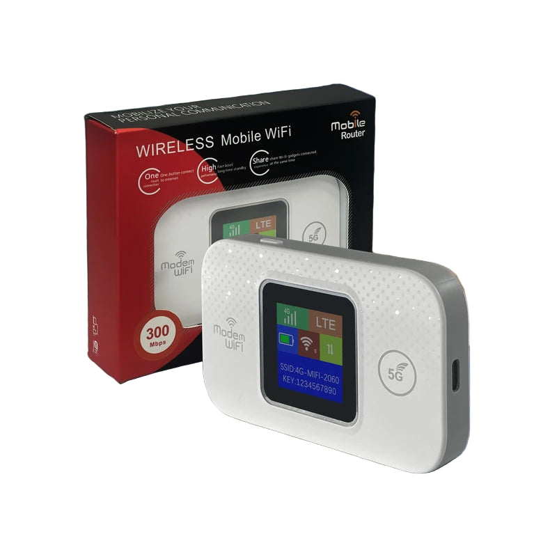 4G/5G Portable WiFiRouter with SIM Slot (7 different types available)