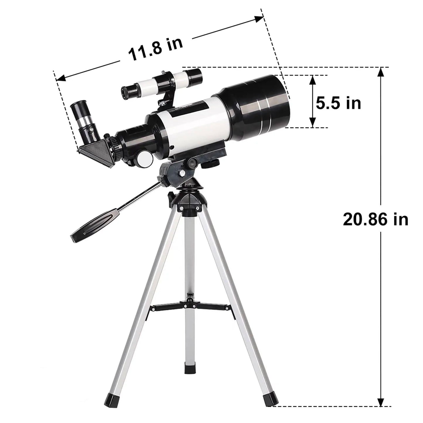 Professional Astronomical Telescope – 150x Zoom with HD Night Vision