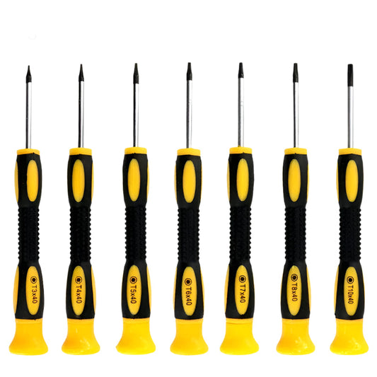 Torx Screwdriver Bit Set (1/7pcs) – T3–T10 (8 different types available)