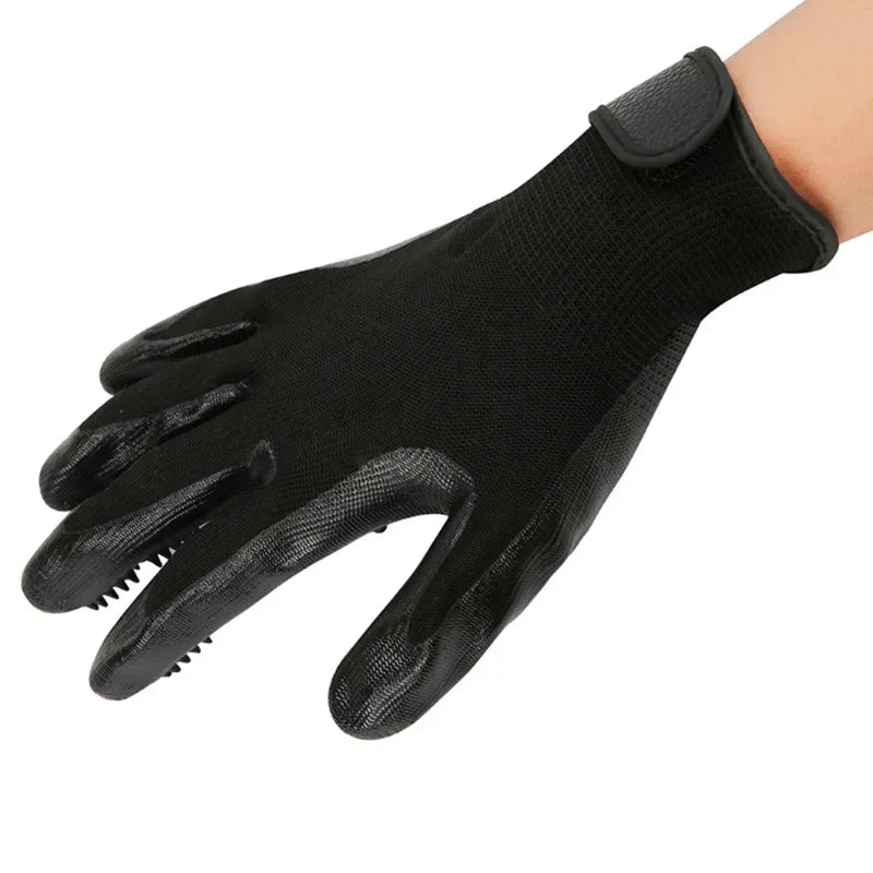 Pair of Pet Bath Gloves
