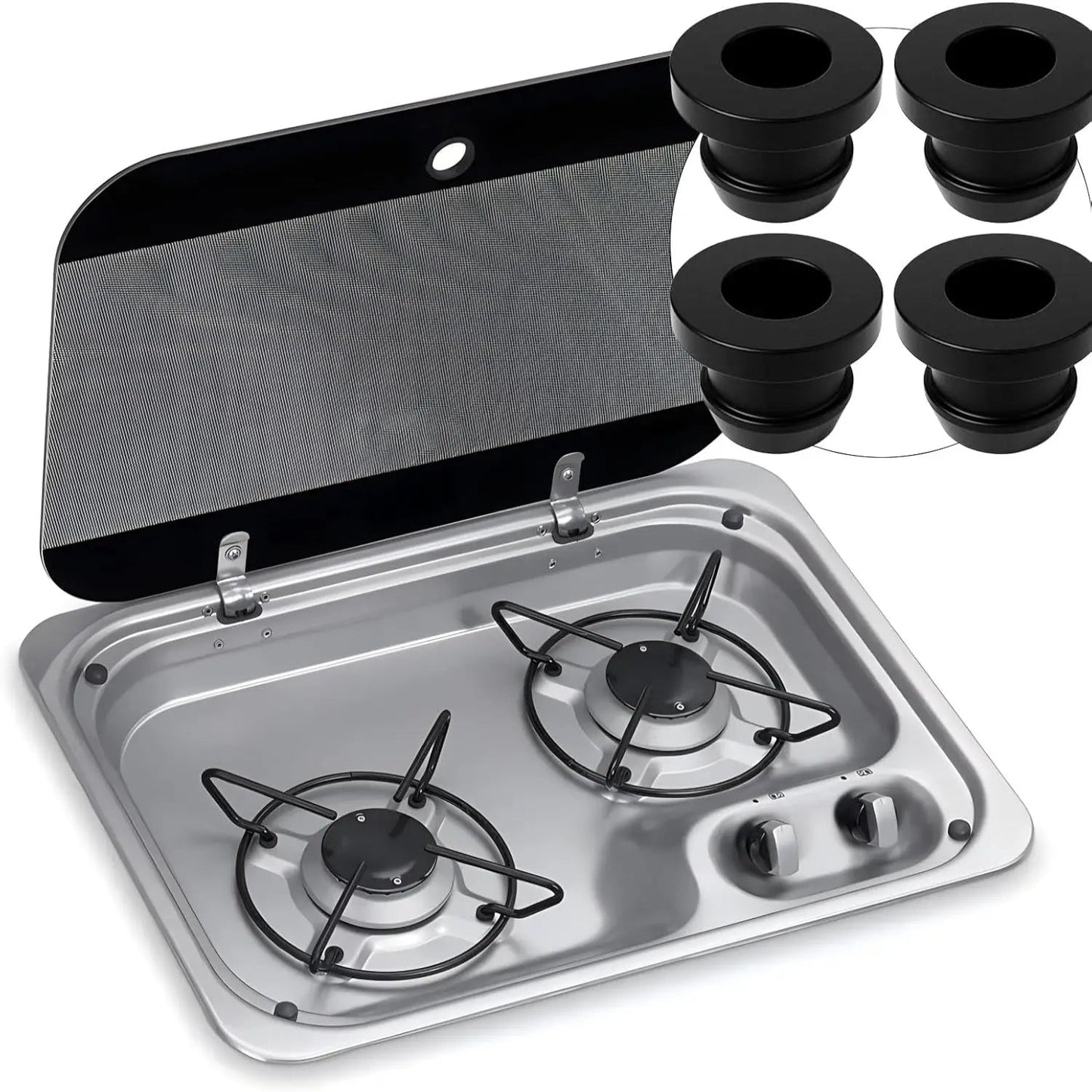 Kitchen Pan Support Grommet Sleeves for RV's & Caravans (16PCS)