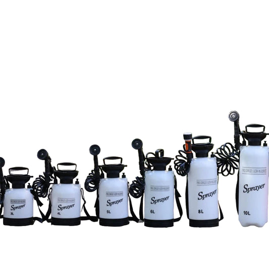 Portable Outdoor Manual Camping Shower – 3/5/8L with Hose