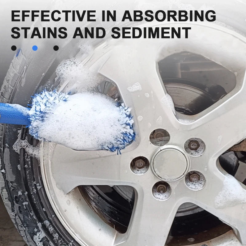 Car Wheel Cleaning Brush (2 colours available)