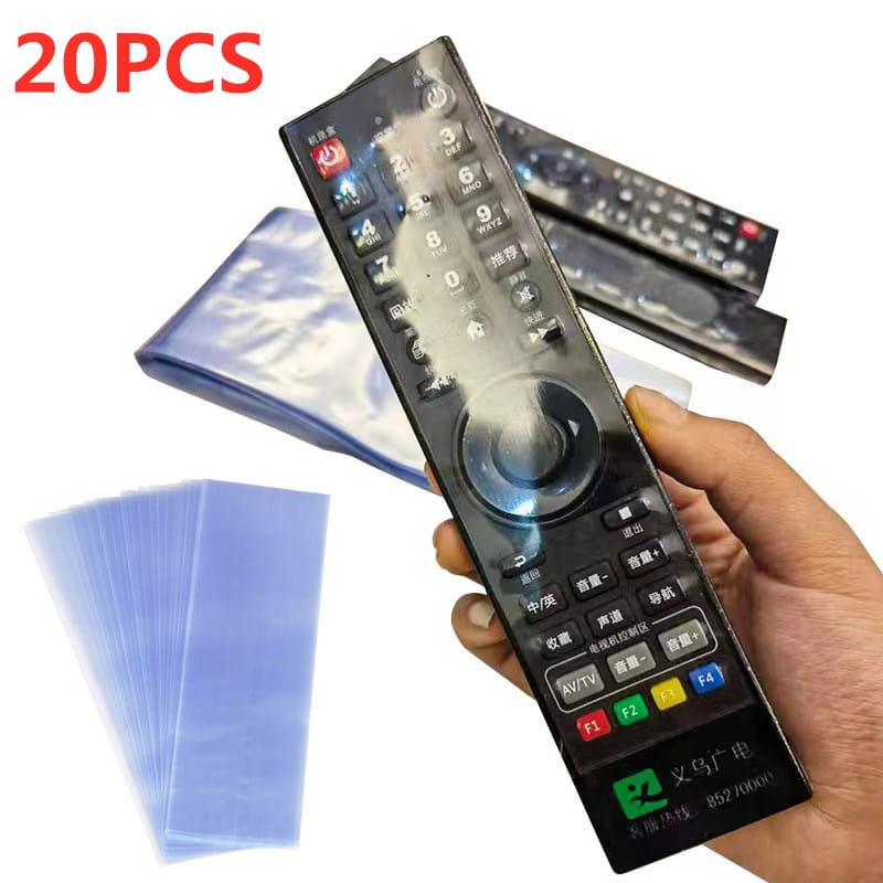 5/10/20PCS Transparent Shrink Film Bag Anti-dust Protective Case Cover For TV Air Conditioner Remote Control Shrink