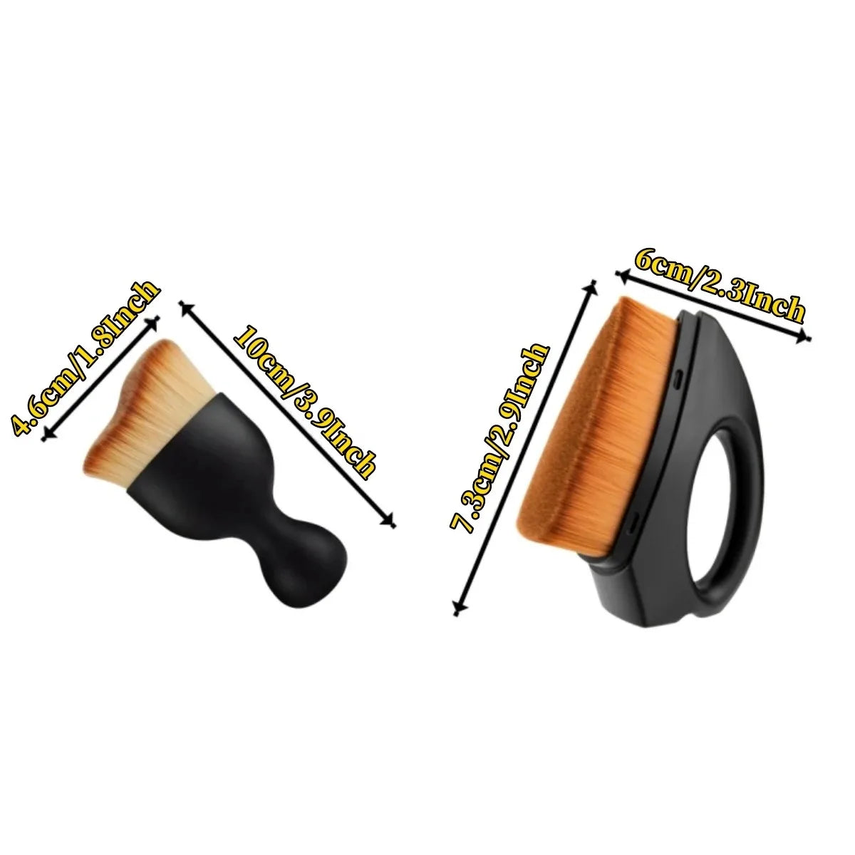 Car Detailing Brush Set (4–5PCS)