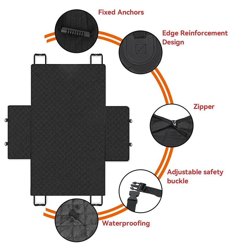 Waterproof Dog Car Hammock