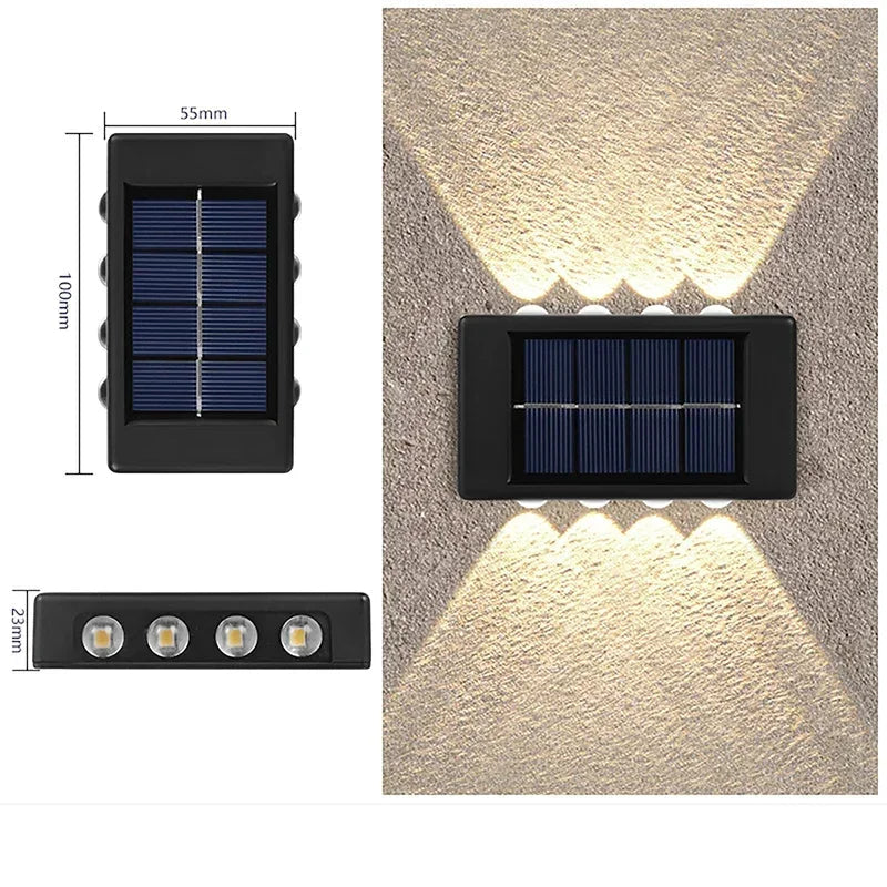 Solar Wall Lamp (different colours available)