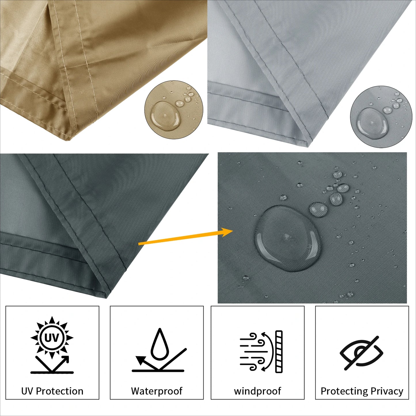 Patio Privacy Screen (3 colours available)