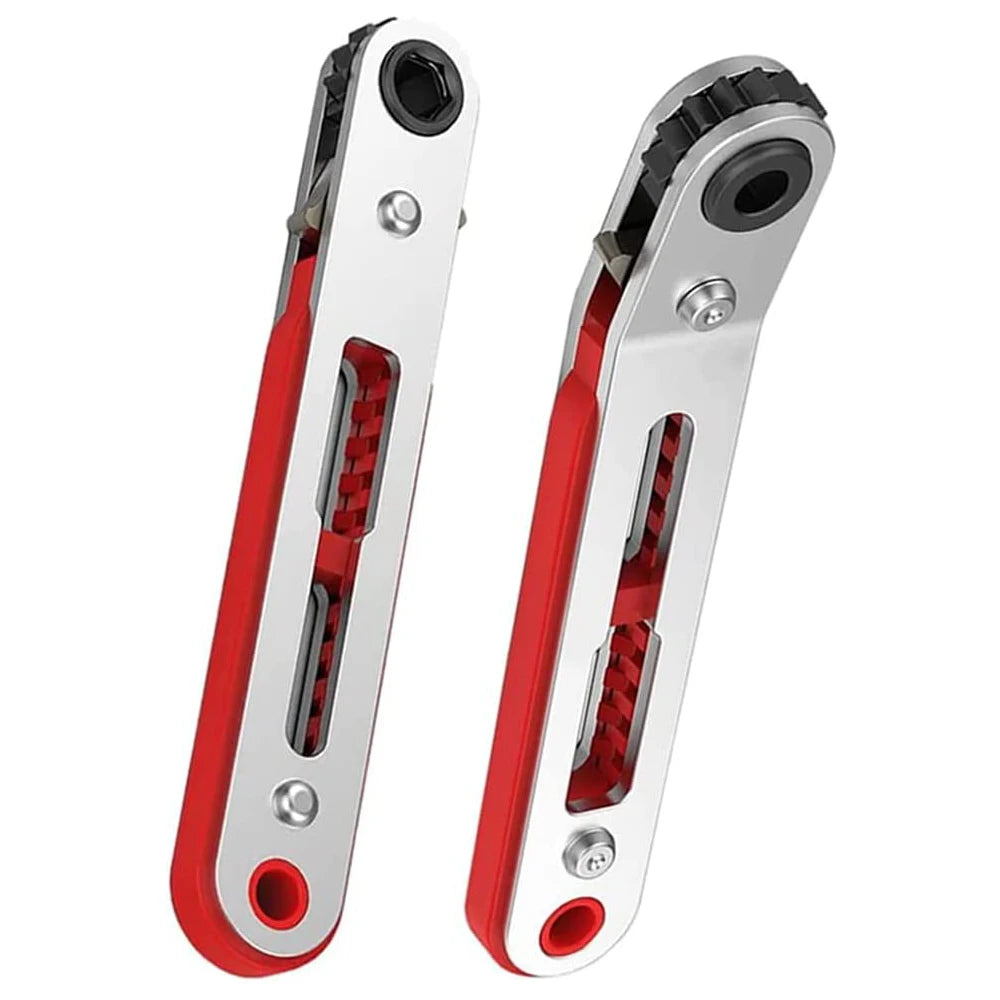 Mini Two-Way Ratchet Screwdriver – Flat/Hex Head (3 type of sets available)