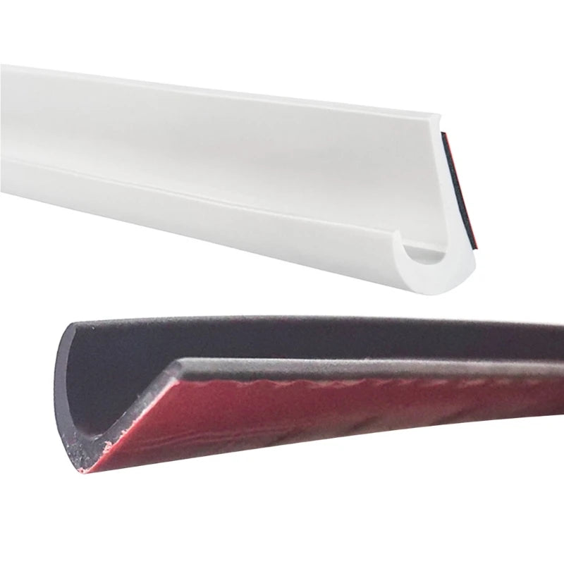 RV / Caravan Roof Rainwater Gutter PVC (available in Black & White)