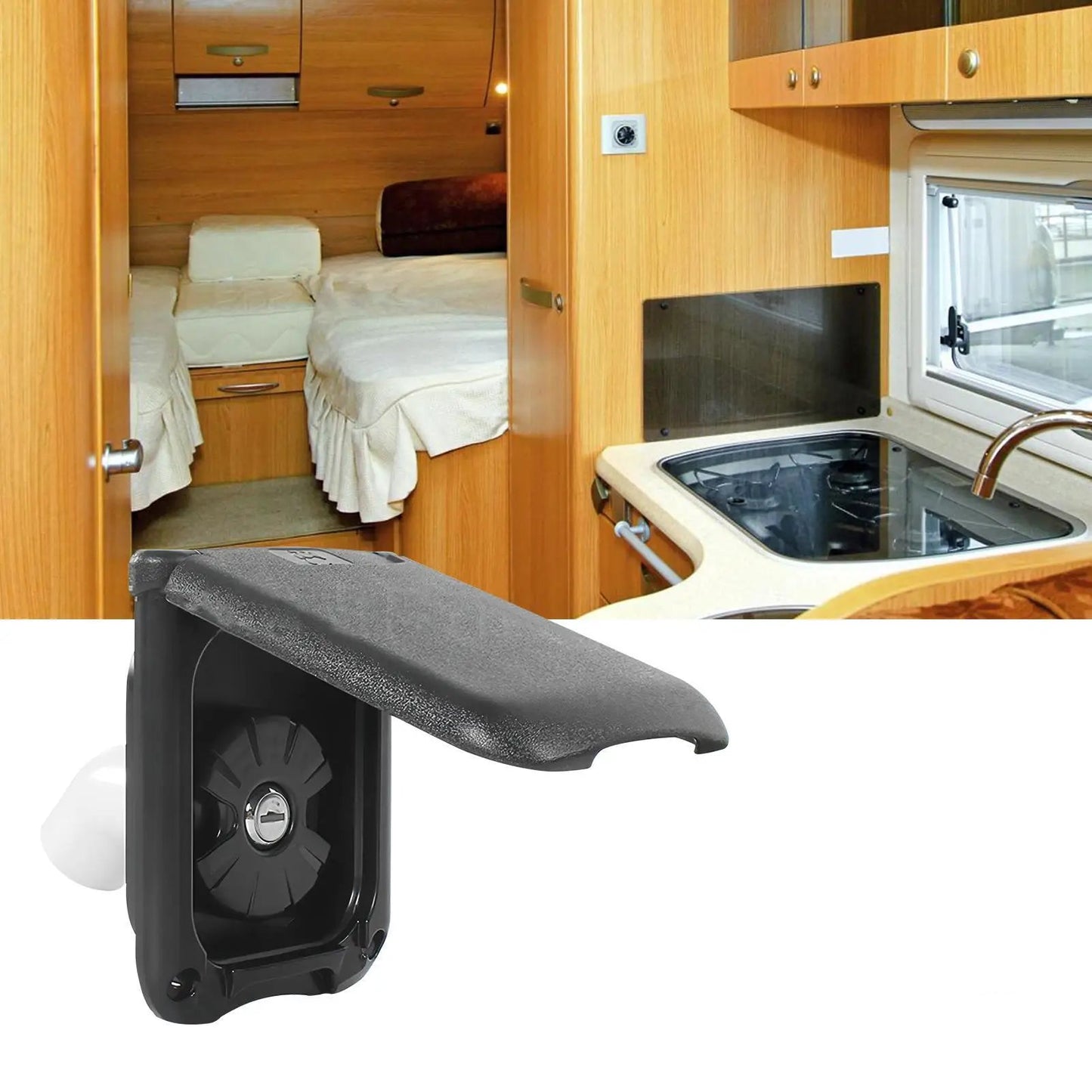 Lockable RV / Caravan Gravity Water Inlet