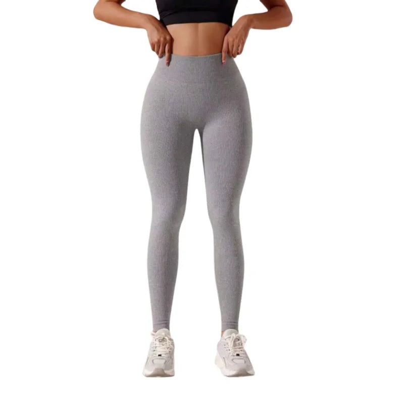 Women’s High-Waisted Seamless Leggings (3 colours and sizes available)