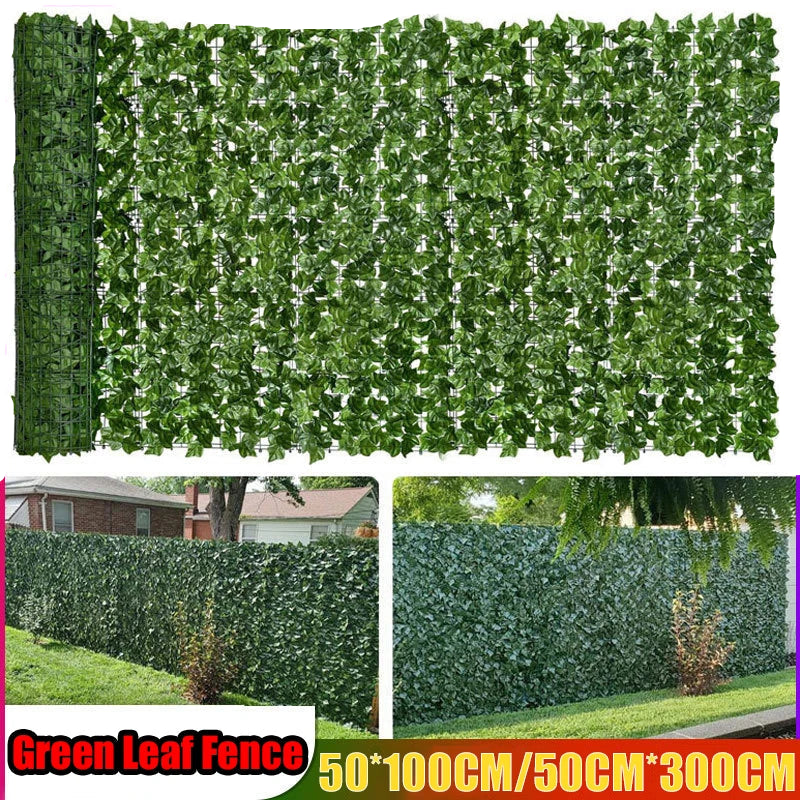 Artificial Green Leaf Fence Privacy Panels – 1M/3M